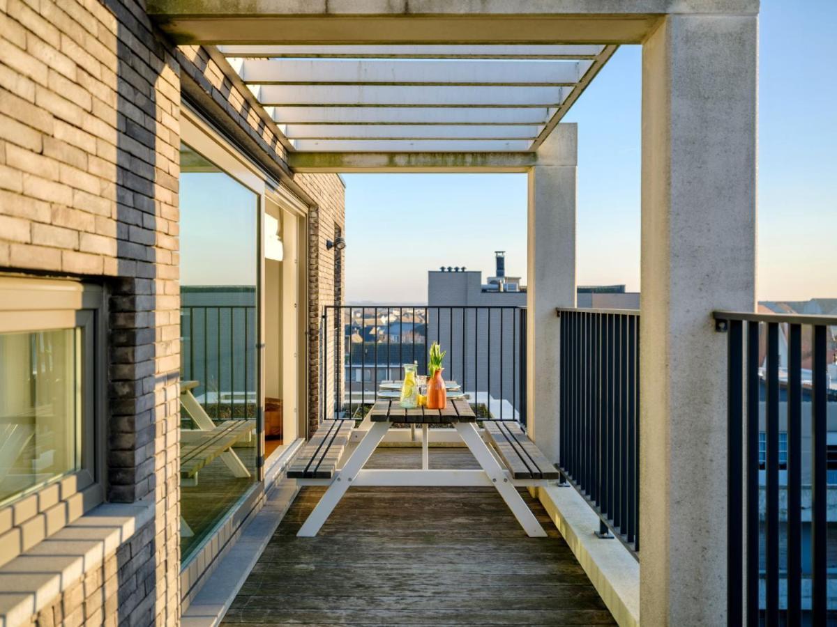 デ ハーンStijlvolle En Lichtrijke Design Penthouse Met Prachtig Uitzicht Te Wenduineアパートメント エクステリア 写真